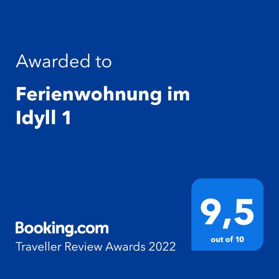 Ferienwohnung Im Idyll 1 Хенгерсберг Экстерьер фото